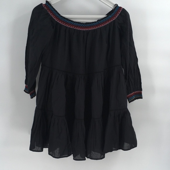 NWT Free People Off Shoulder Boho Embroid … - Picture 6 of 11